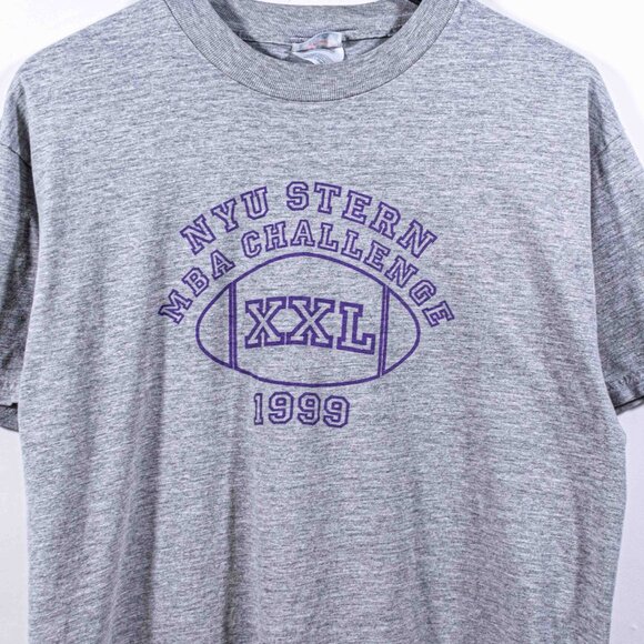 NYU Stern MBA Challenge 1999 T-Shirt University Large VTG 90s College - Picture 3 of 7